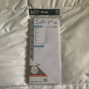 NWT The Happy Planner Travel Sheets